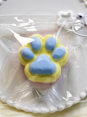 110g Colorful Huge Cat Paw Squishy Toy