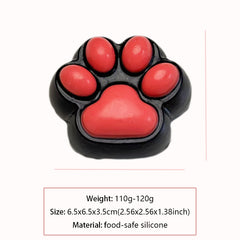110g Black Cat Paw Squishy Toy
