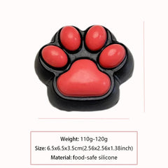 110g 黒猫の肉球スクイーズ玩具