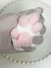 110g ピンク ふわふわ 猫の肉球 スクイッシー トイ