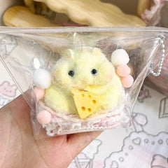 ハムスター 動物 yuyu スクイーズ玩具
