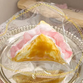 Peach Triangle Bread yuyu Squishy Toy