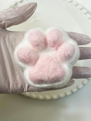 110g ピンク ふわふわ 猫の肉球 スクイッシー トイ