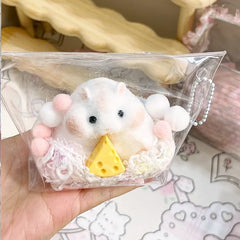 ハムスター 動物 yuyu スクイーズ玩具